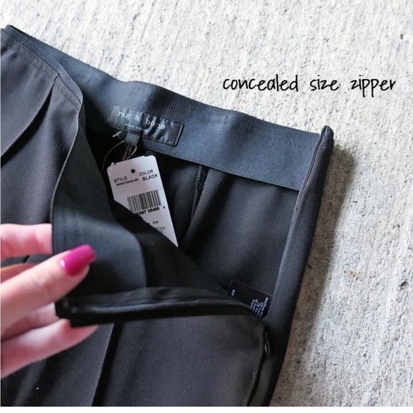 NWT Rag & Bone Polly Cropped Pants - Picture 5 of 7